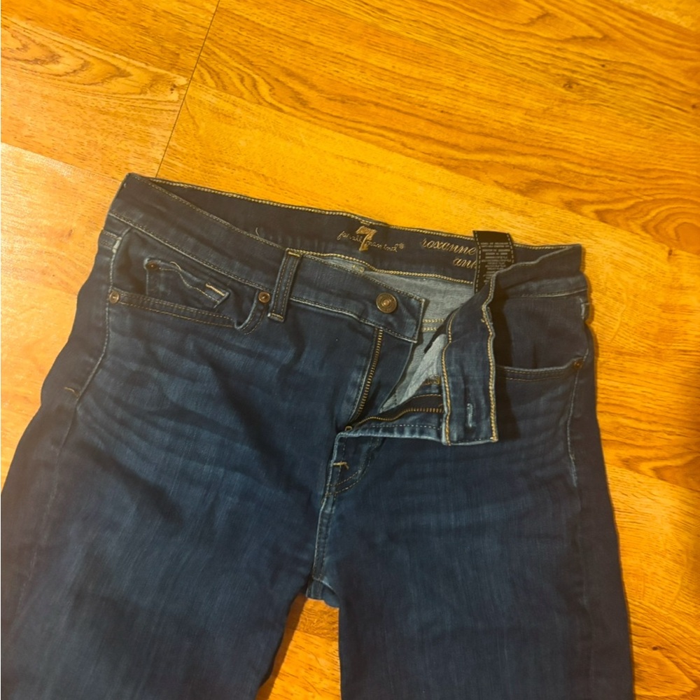 7 For All Mankind Roxanne Ankle Jeans - Picture 2 of 4